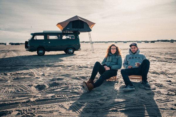 Camp'n'Connect Gründer Rabea und Timo