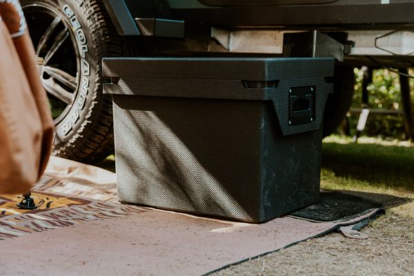 qool eco+ vor dem Kuckoo Camper